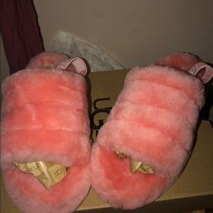 Pink Ugg Slides